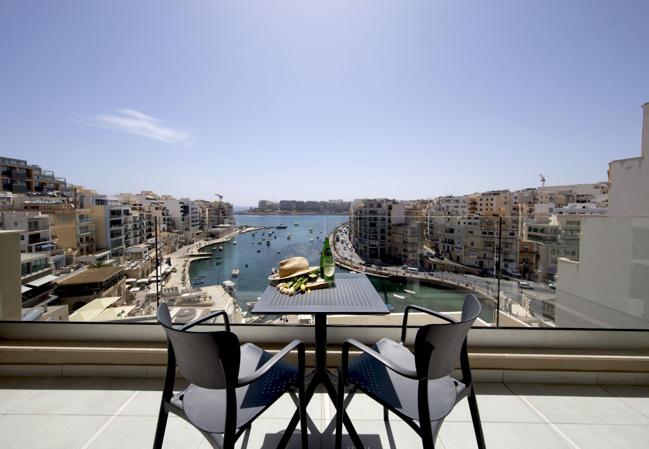 Apartamento en St Julian's - Luxurious 3bdm flat with breathtaking views MMAI1
