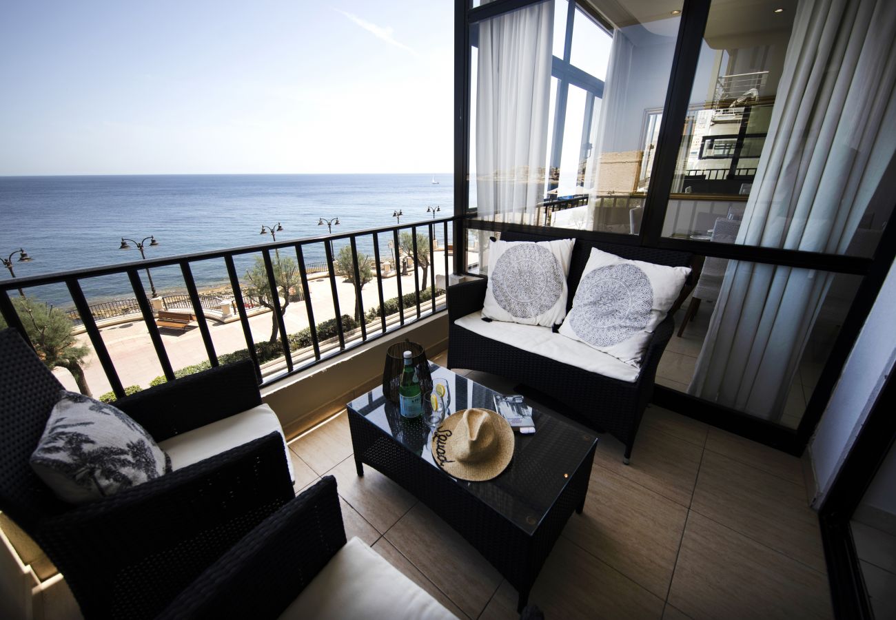 Apartamento en Sliema - Seafront apartment in the heart of Sliema MMAI2