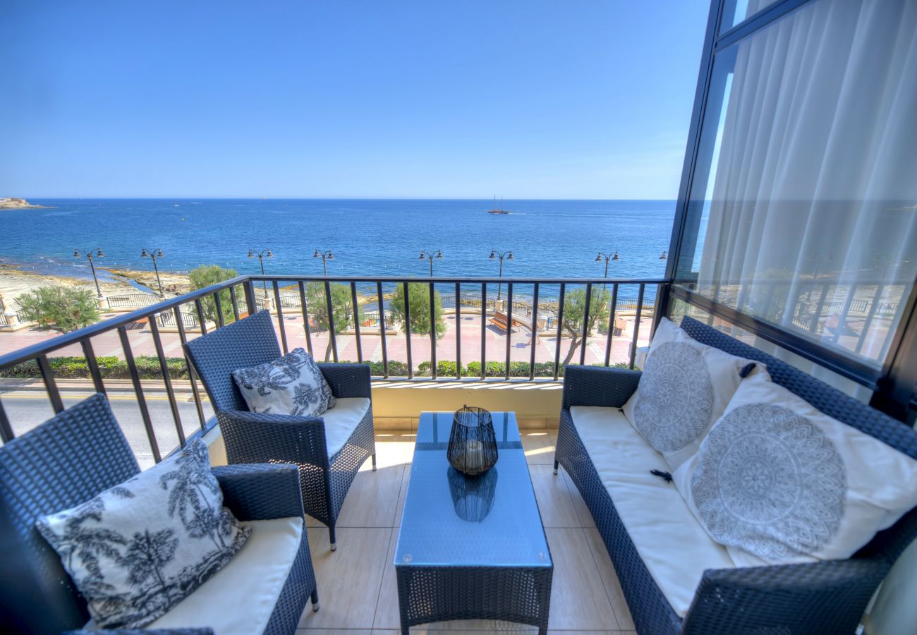 Apartamento en Sliema - Seafront apartment in the heart of Sliema MMAI2