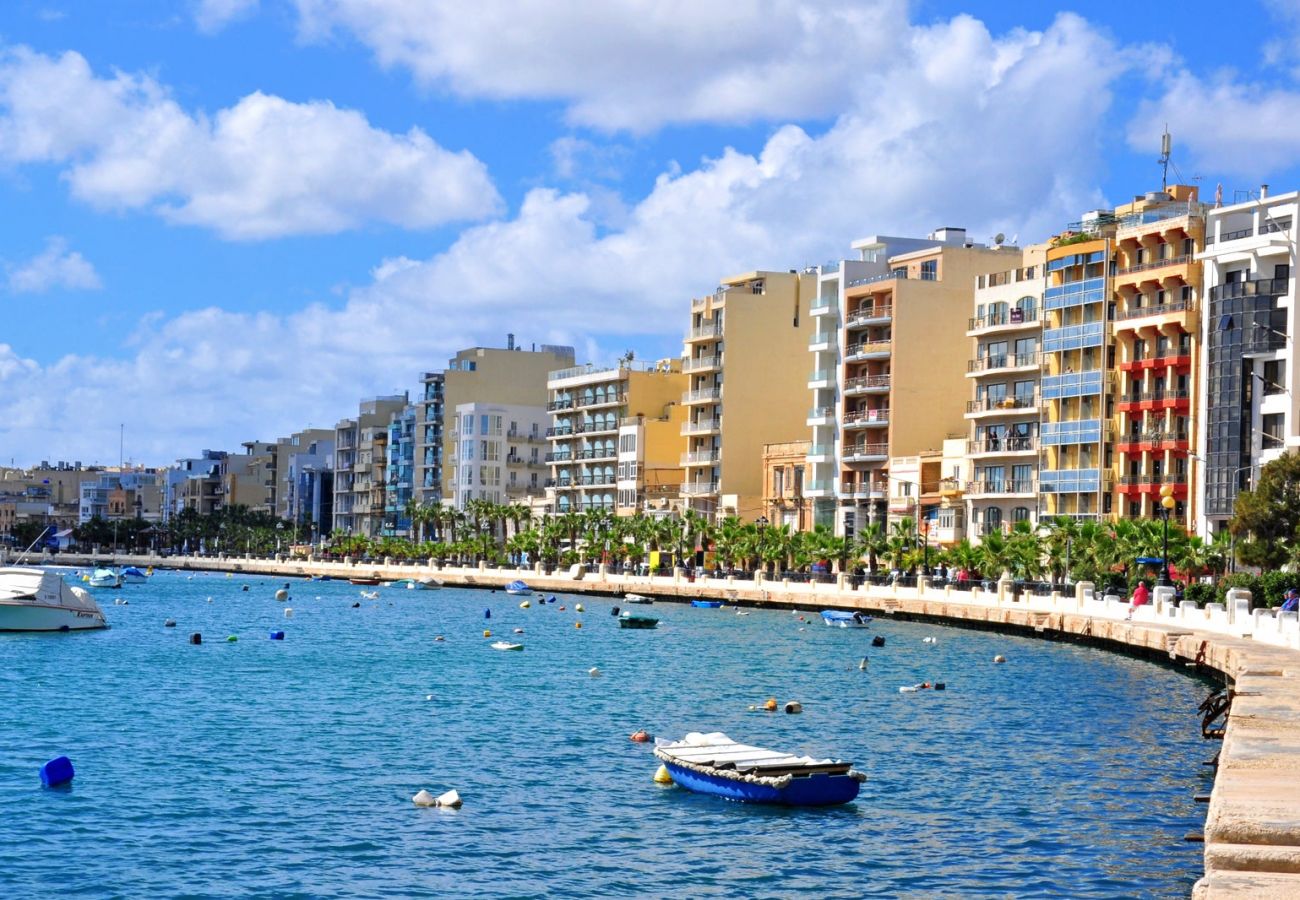 Apartamento en Sliema - Cozy 2bedroom apartment near Sliema ferries CESI1-1