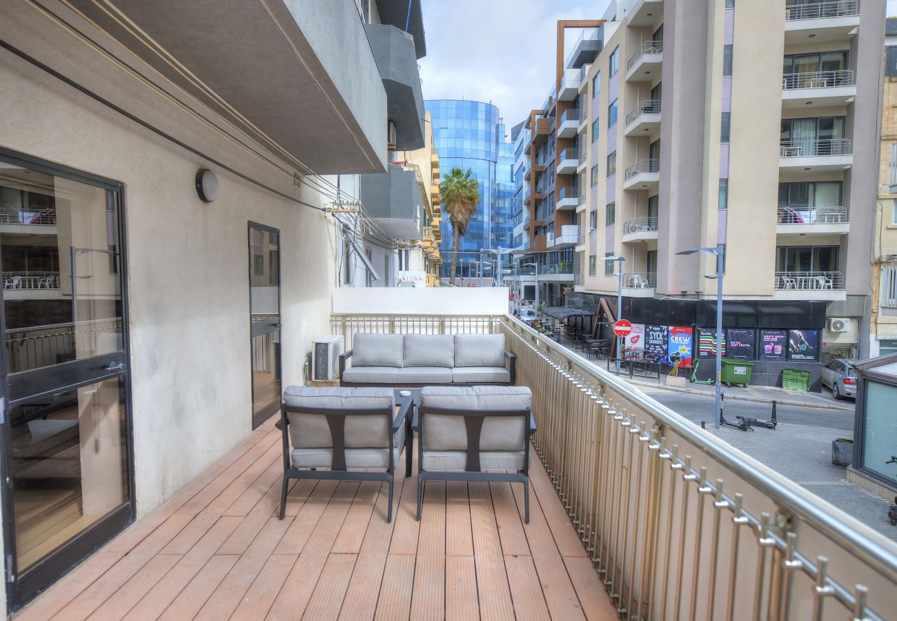 Apartamento en St Julian's - 2bedroom with large terrace in Paceville JPOR1-1