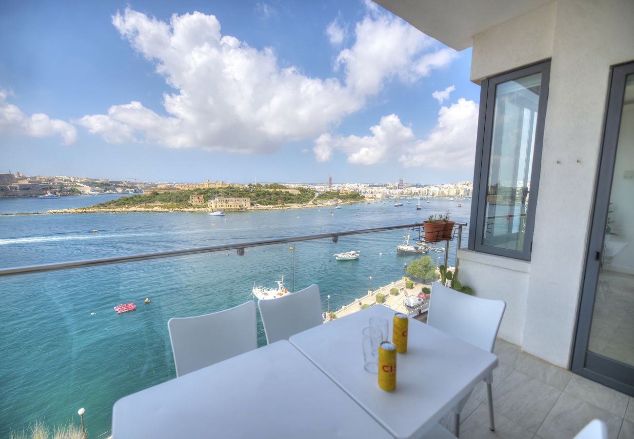 Apartamento en Sliema - Spacious 3bedrooms with spectacular views GOSLM-6