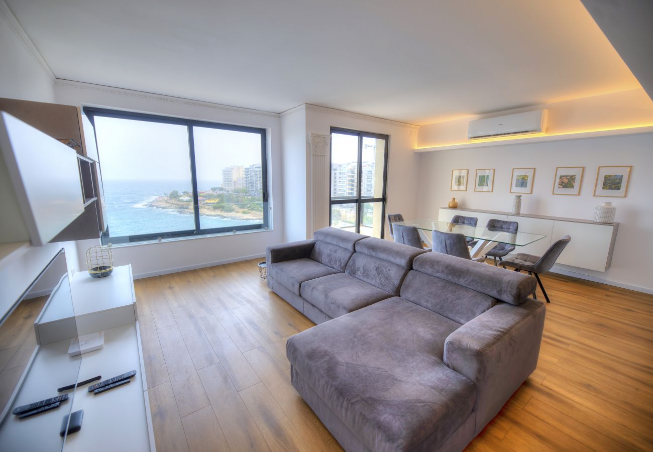 Apartamento en Sliema - Bright & cozy 3bedrooms with stunning views DLAP1-1