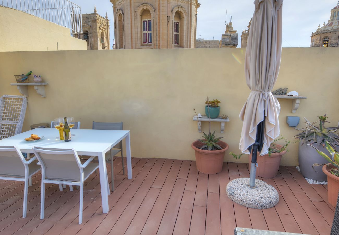 Apartamento en Valletta - Comfy 1 bedroom - Sun terrace & sea views GBUH1-1