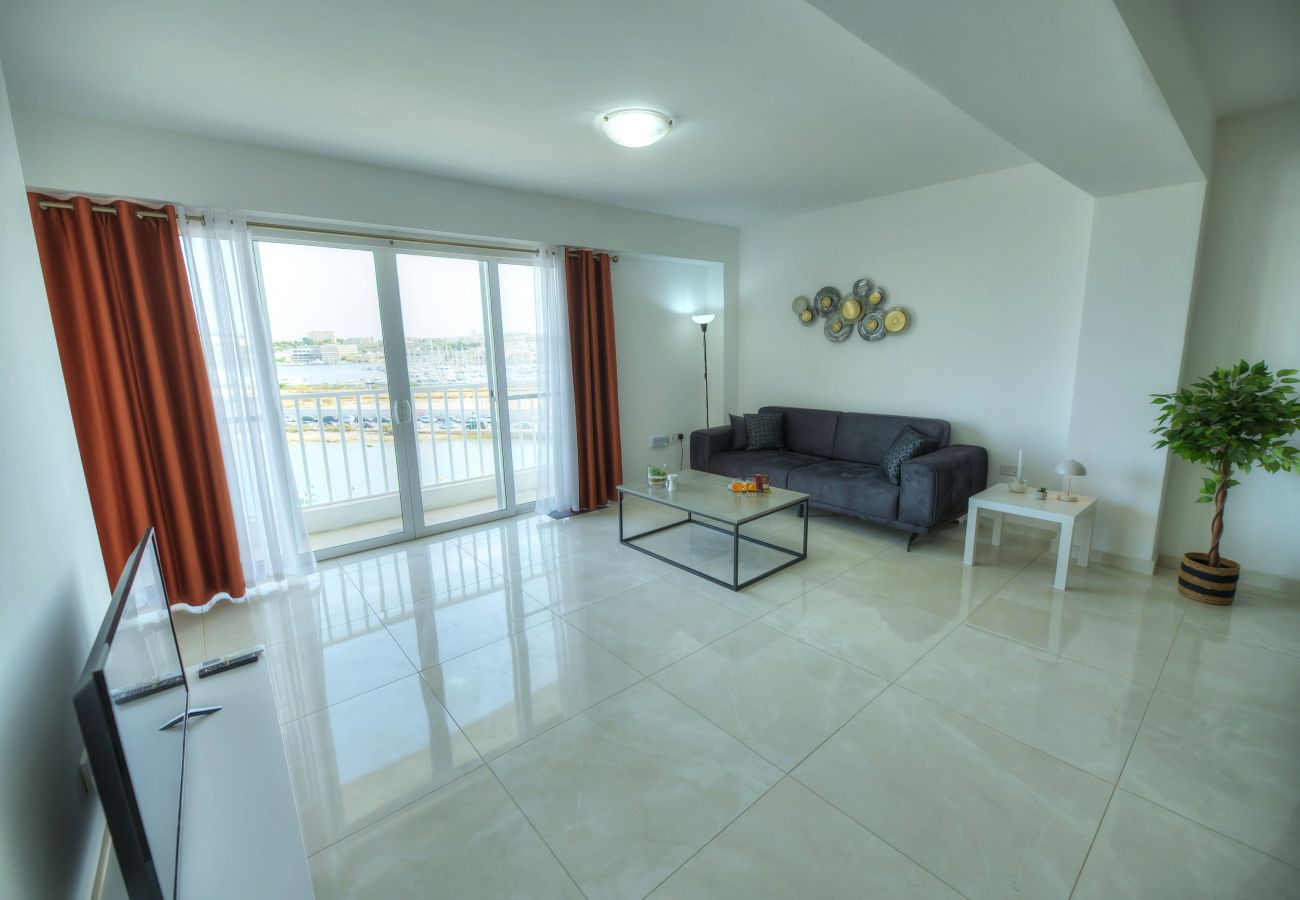 Apartamento en Gzira - Bright & modern 2bedrooms with sea views GOGZR1-2
