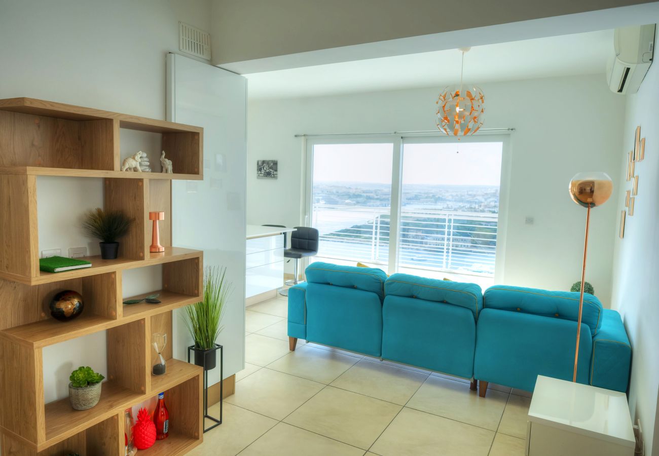 Apartamento en Sliema - Seaview terrace, 2bedrooms, communal pool COGO1-1