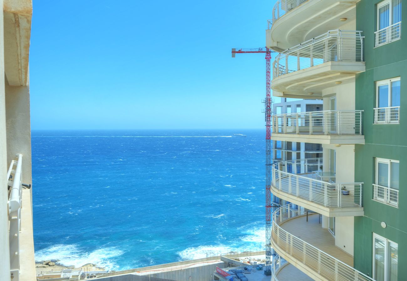 Apartamento en Sliema - Seaview terrace, 2bedrooms, communal pool COGO1-1
