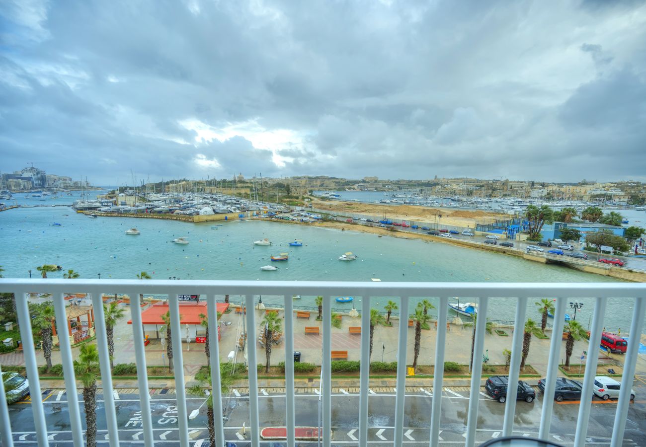 Apartamento en Gzira - Luxury&stylish 2bedroom seafront, balcony GOGZR-4