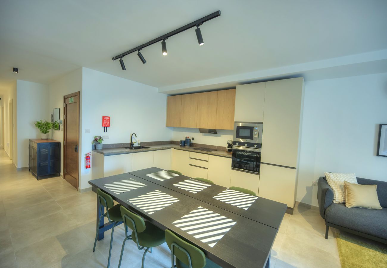 Apartamento en Gzira - Stylish, spacious 3 bedrooms, 2 bathrooms KBAS1-2