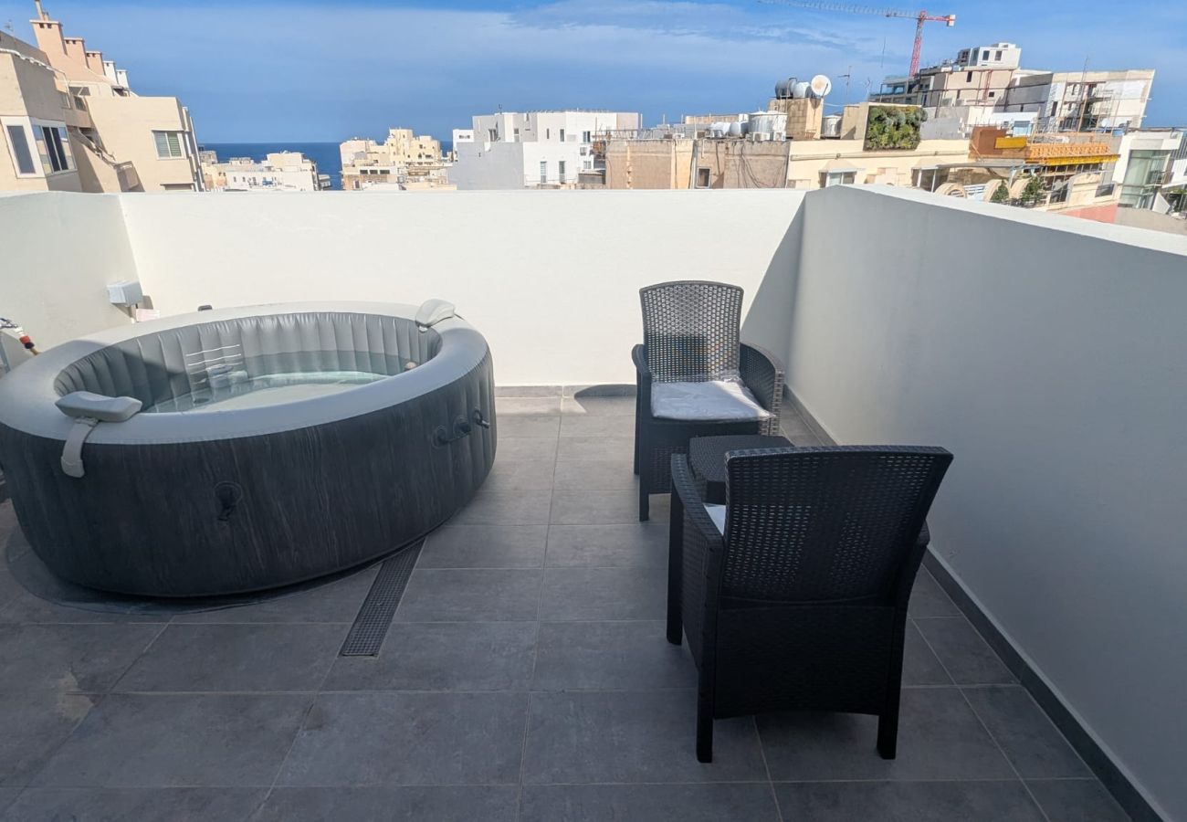 Apartamento en Sliema - Charming, modern apartment with terrace LDEM1-4