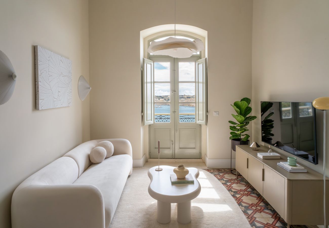 Apartamento en Valletta - Elegant seaview 2 bedroom flat with balcony LDEM1-5