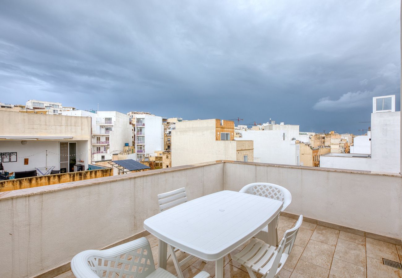 Apartamento en Gzira - Bright & modern penthouse, 2 sun terraces BFRA1-3