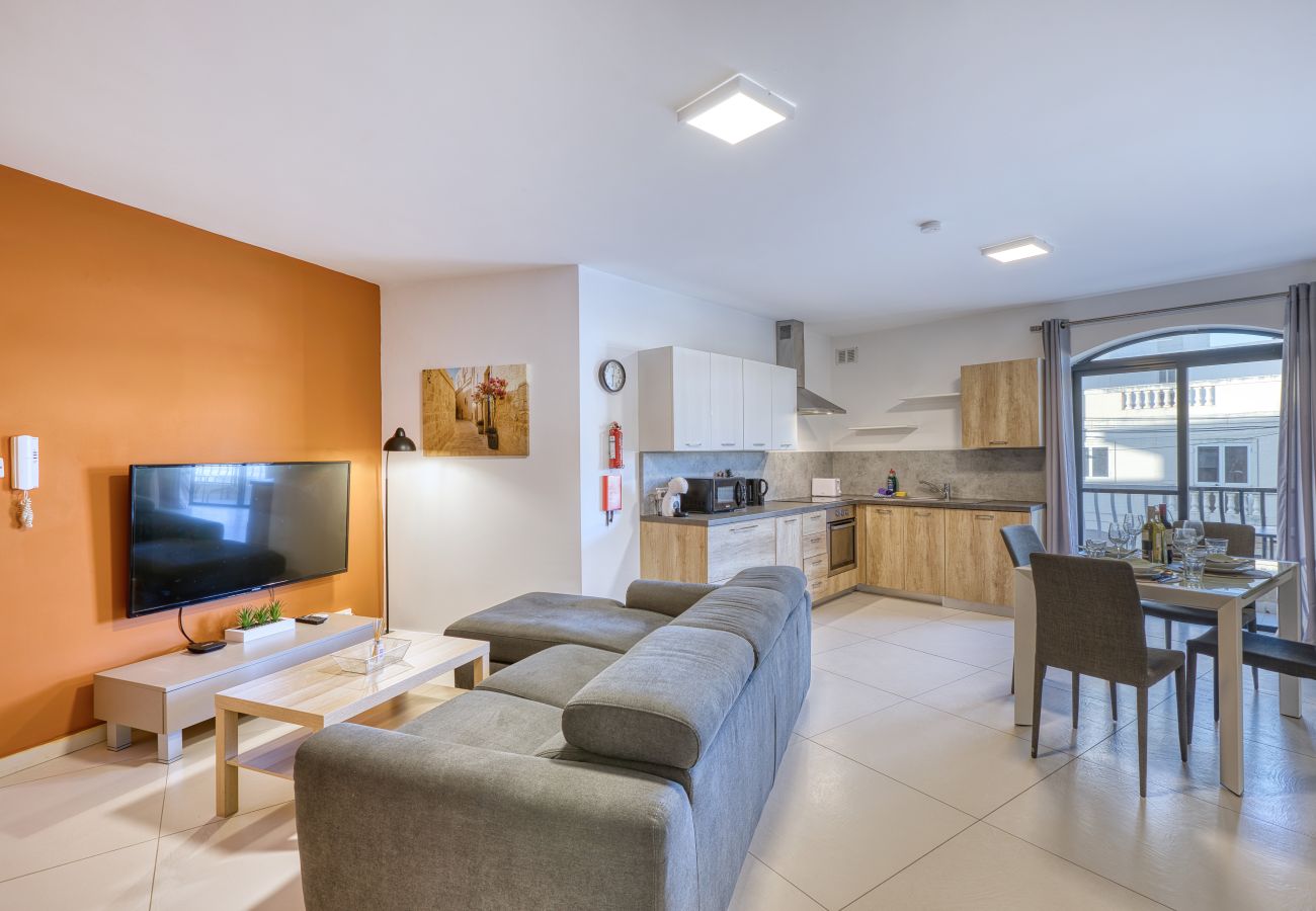 Apartamento en Swieqi - Modern and cosy 2 bedroom flat with balcony BSAI1-1