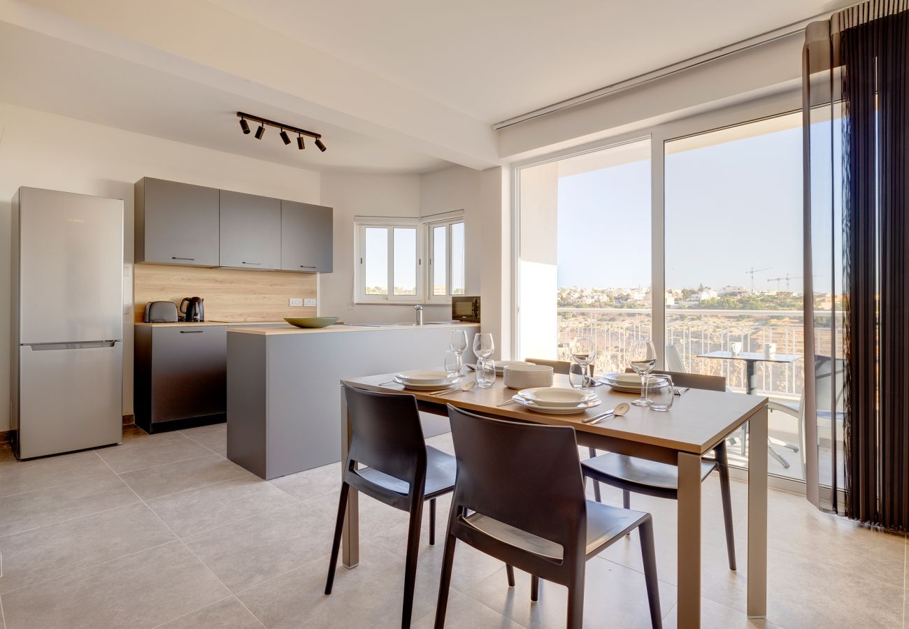 Apartamento en San Gwann - 2 bedroom flat with balcony, valley views KARP1-8