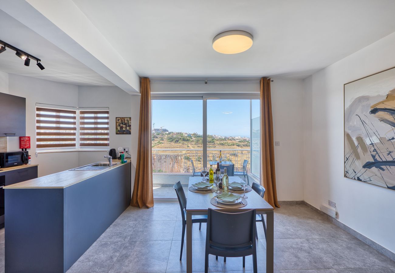 Apartamento en San Gwann - 2 bedroom flat with balcony, valley views KARP1-8
