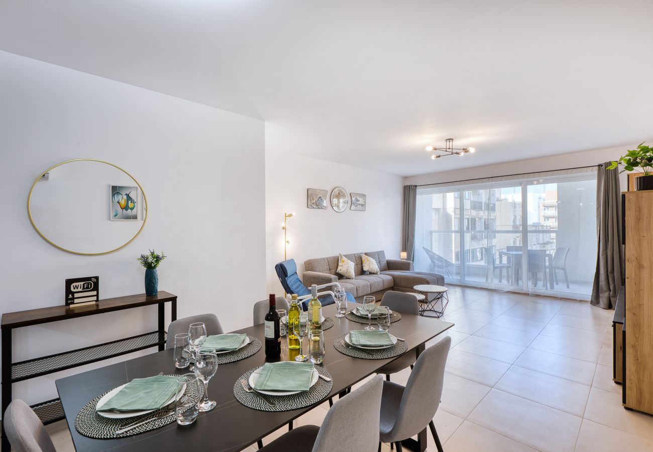Apartamento en St. Paul’s Bay - Bright & luxury apartment with 2 balconies JVEL1-1