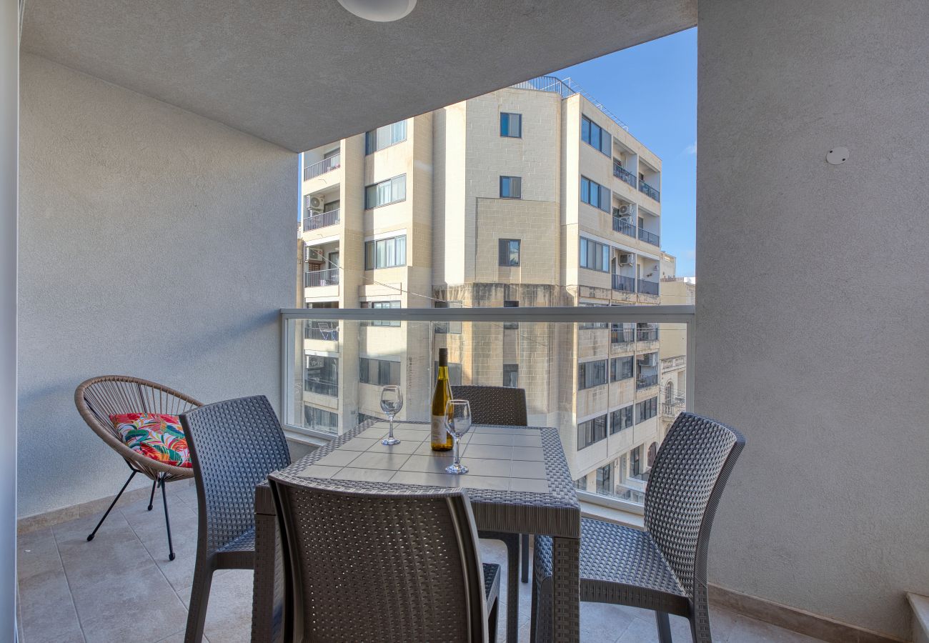 Apartamento en St. Paul’s Bay - Bright & luxury apartment with 2 balconies JVEL1-1