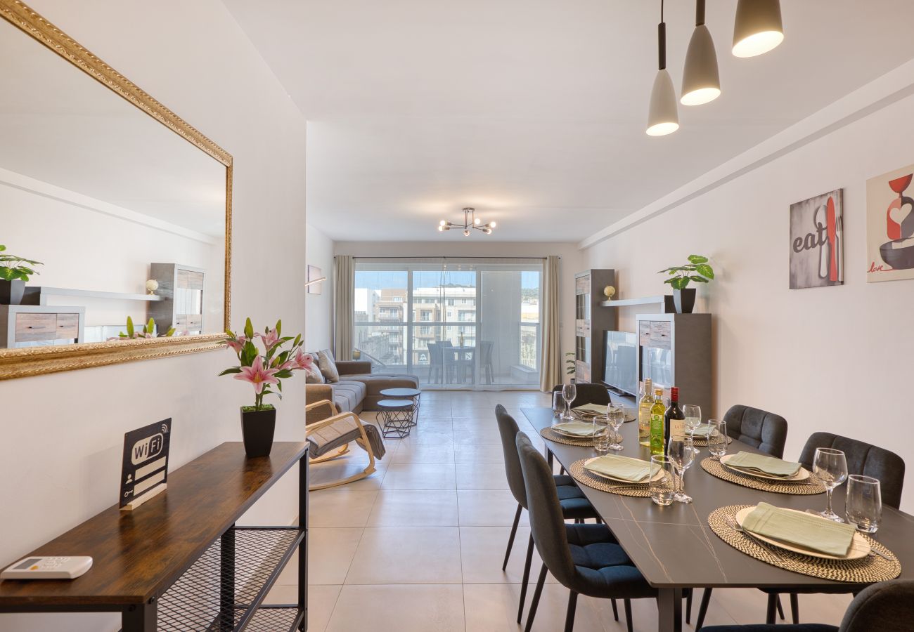 Apartamento en St. Paul’s Bay - Large & stylish apartment with 2 balconies JVEL1-2