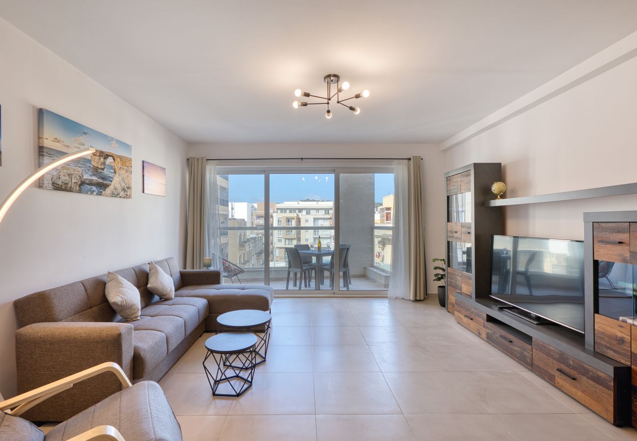 Apartamento en St. Paul’s Bay - Large & stylish apartment with 2 balconies JVEL1-2
