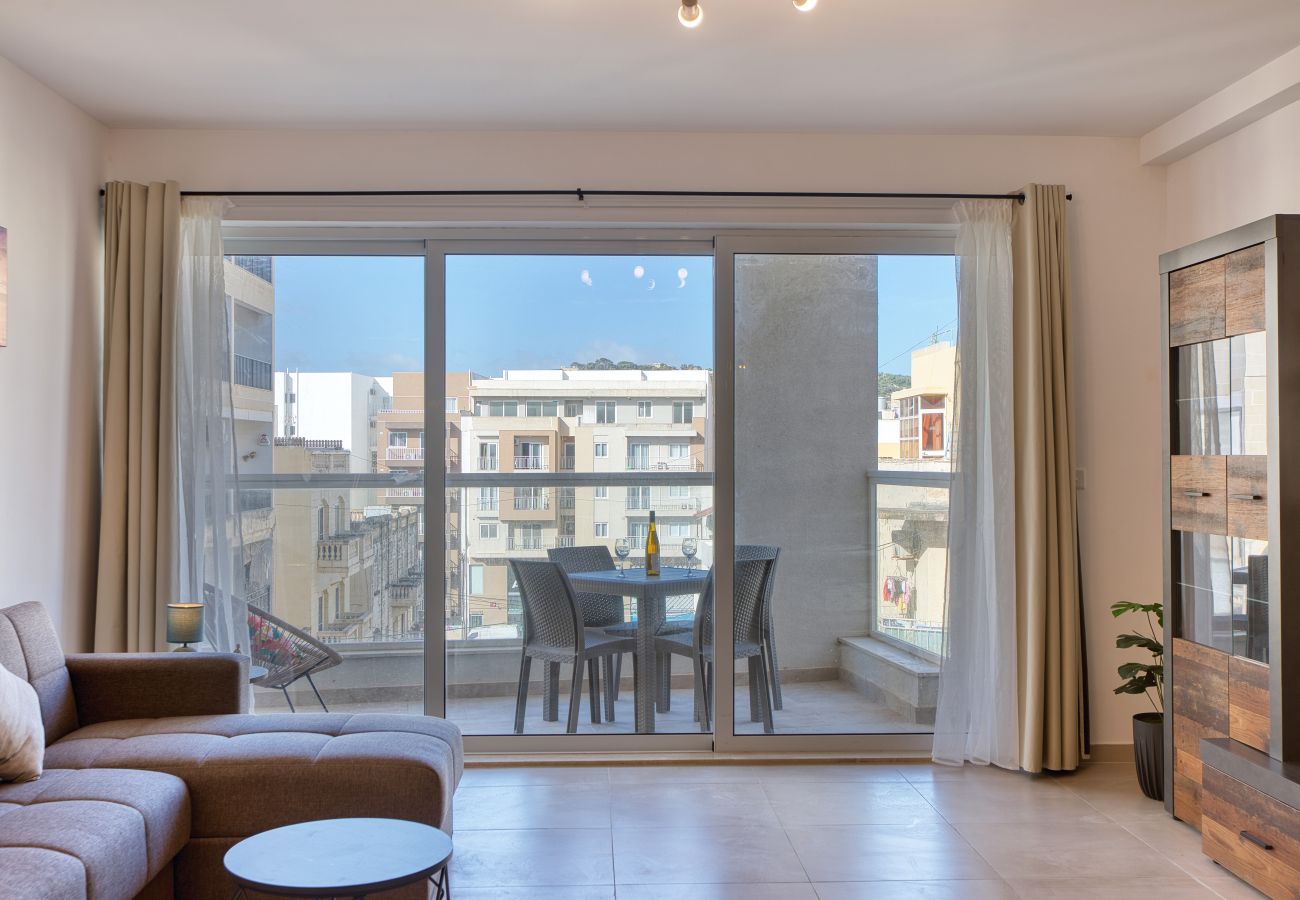 Apartamento en St. Paul’s Bay - Large & stylish apartment with 2 balconies JVEL1-2