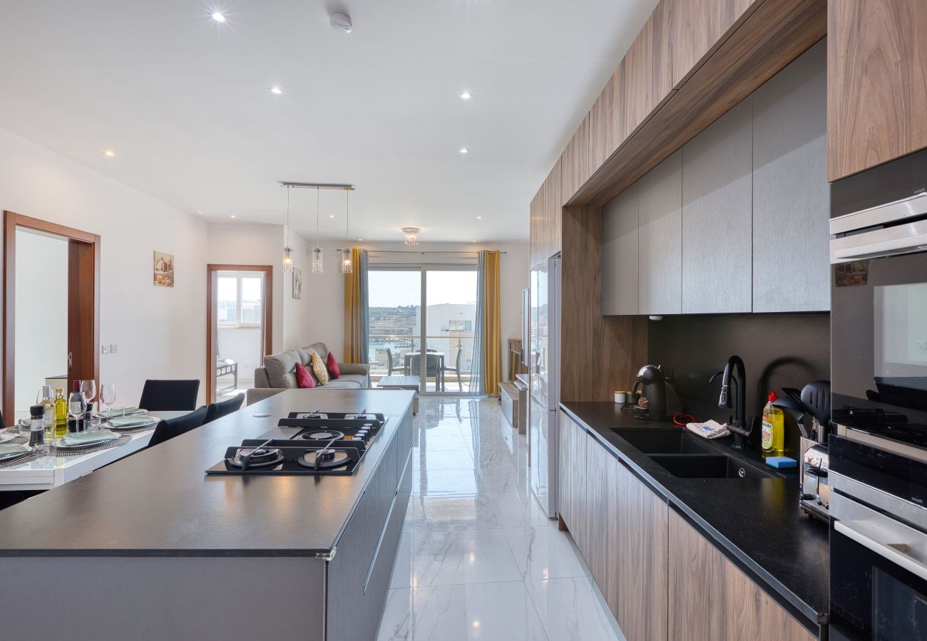 Apartamento en Marsaxlokk - Spacious & bright 3 bedroom with balcony KDEB1-1