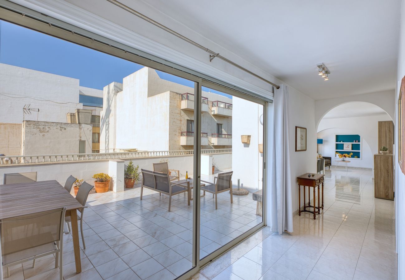 Apartamento en Sliema - Spacious & bright apartment, sun terrace PGAL1-1