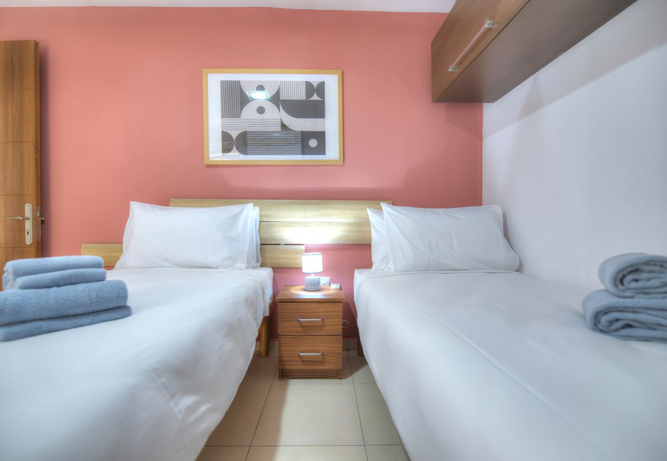 Appartement à St Julian's - Comfortable 2bedrooms in Paceville, balcony JPOR3