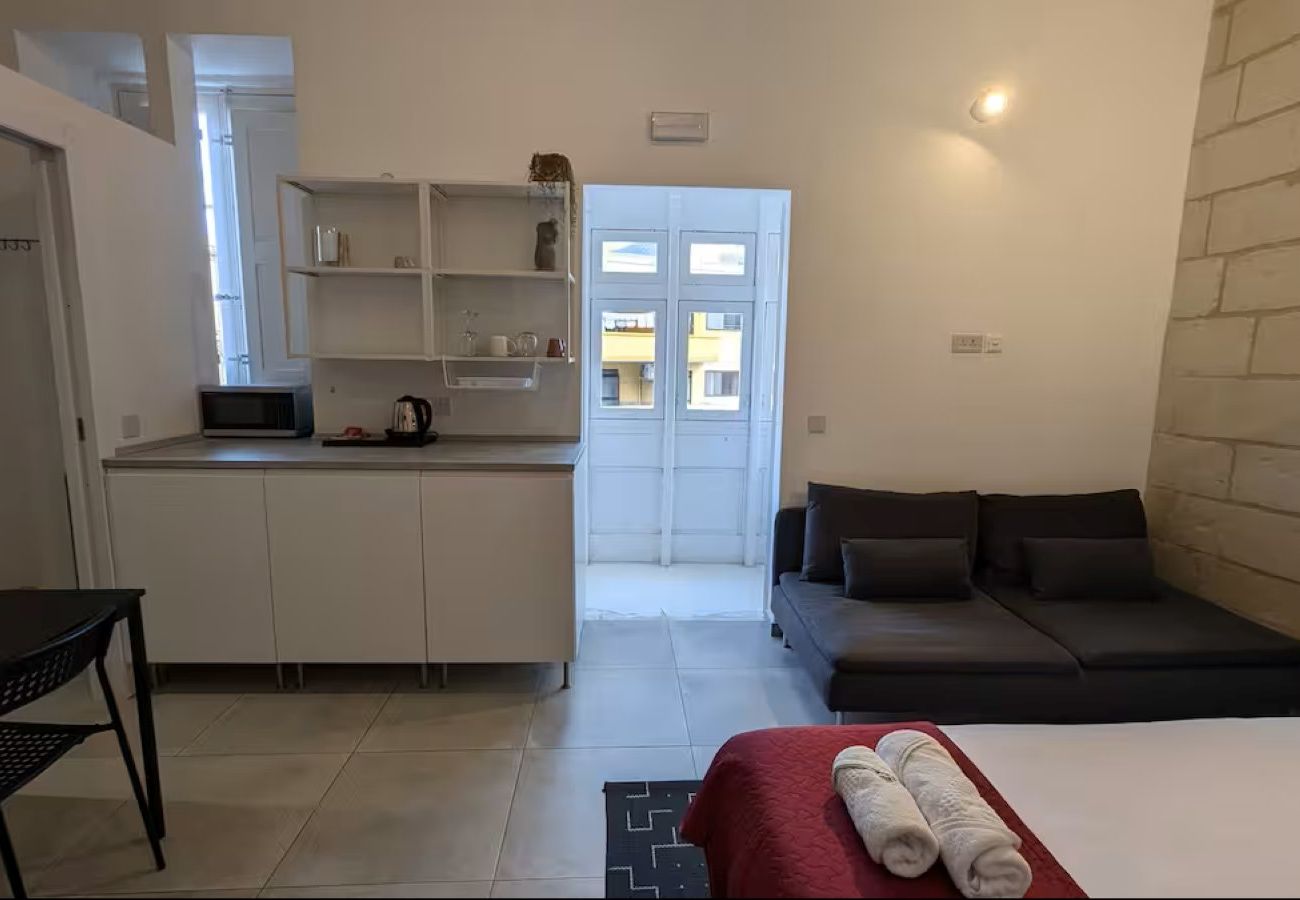 Studio à Cospicua - Cosy double studio, shared roof terrace GOBLU-4