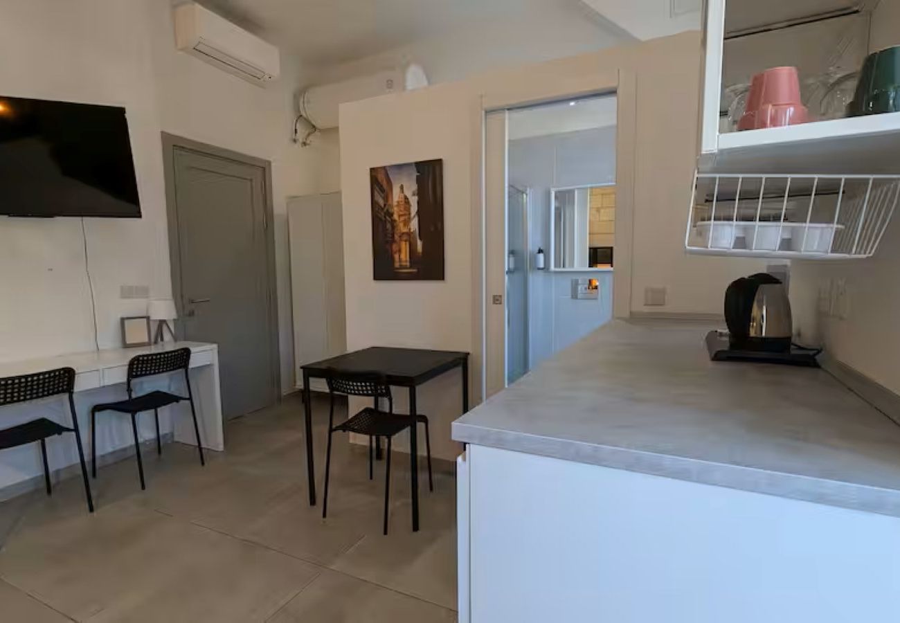 Studio à Cospicua - Bright studio, kitchenette, roof terrace GOBLU-3