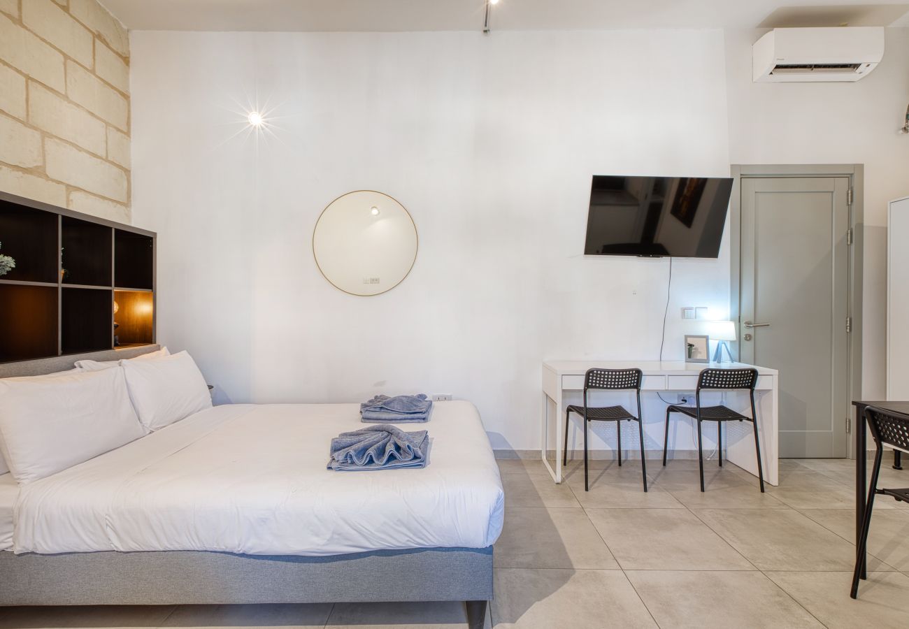 Studio à Cospicua - Bright studio, kitchenette, roof terrace GOBLU-3