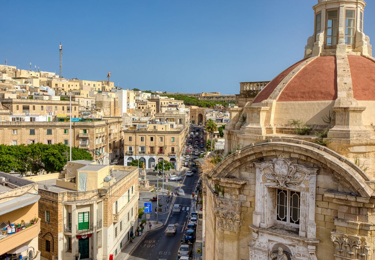 Appartement à Cospicua - Bright studio, kitchenette, roof terrace GOBLU-3