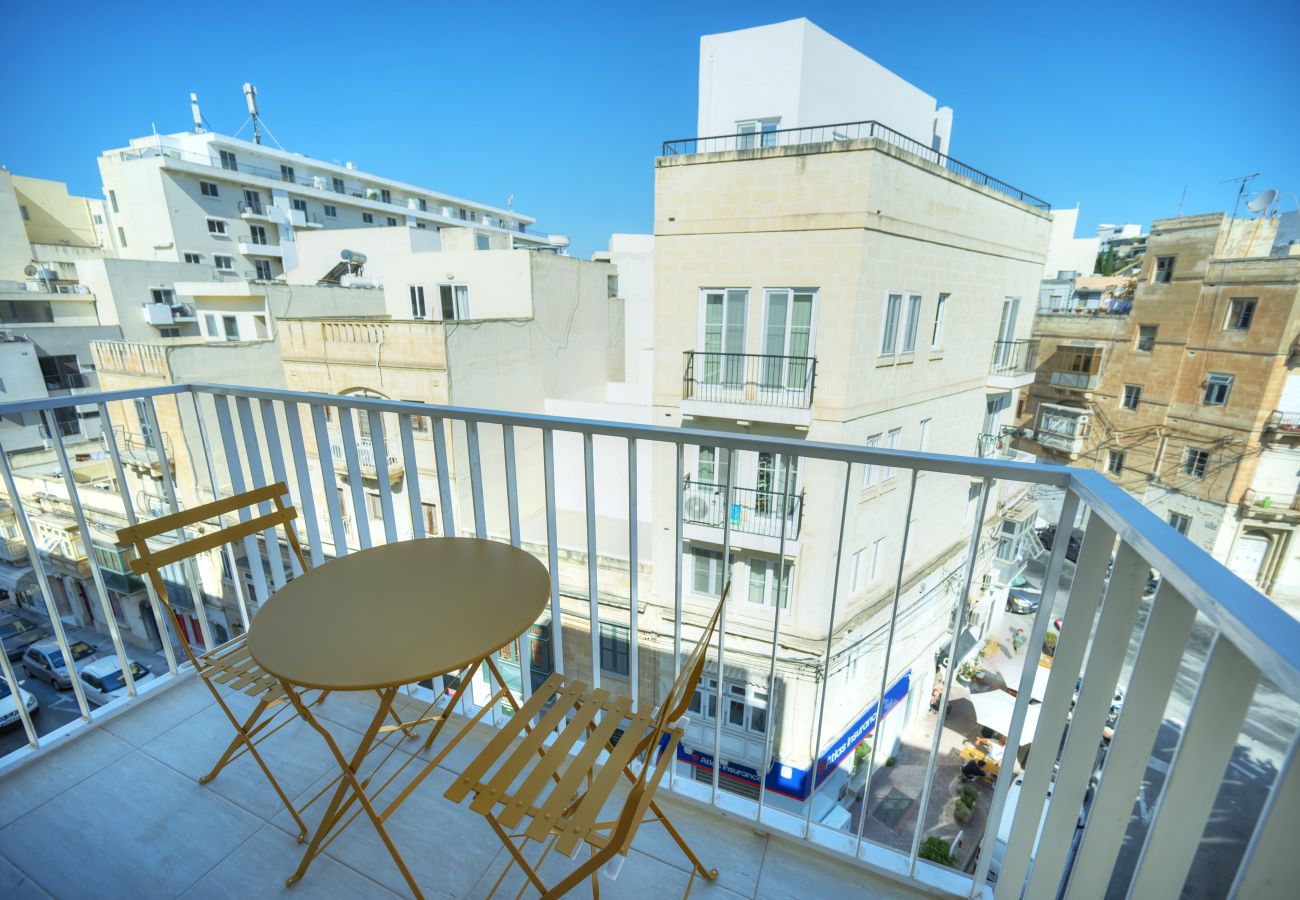 Appartement à Gzira - Spacious one bedroom with study JGRI1-1