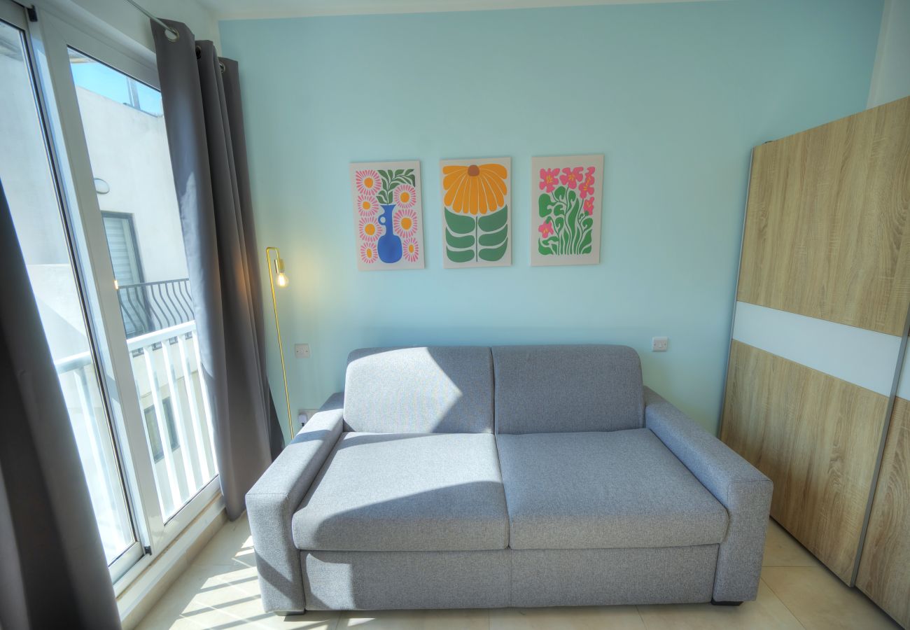 Appartement à Gzira - Spacious one bedroom with study JGRI1-1