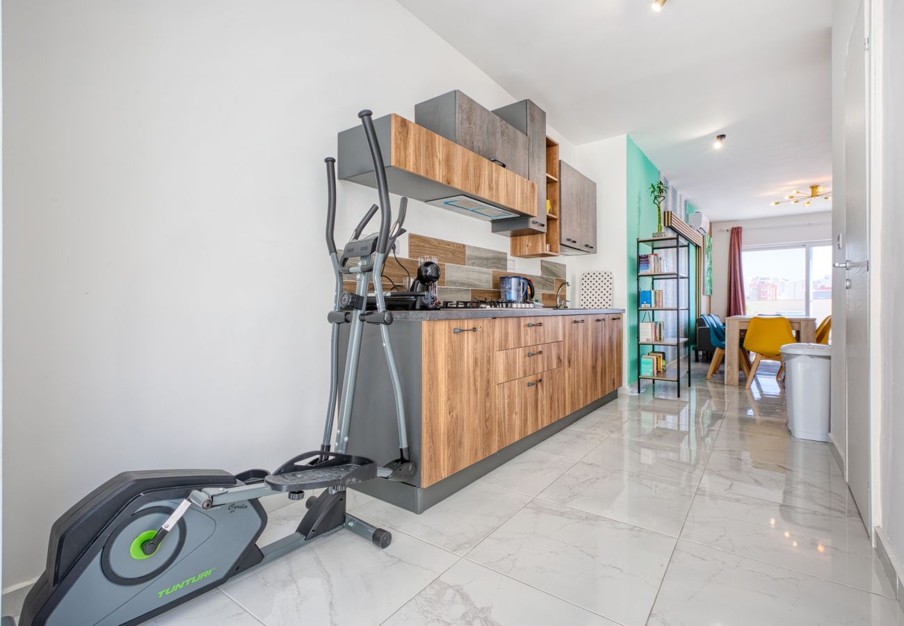 Appartement à Msida - Charming 3bedroom with jacuzi and terrace MCAR1-2