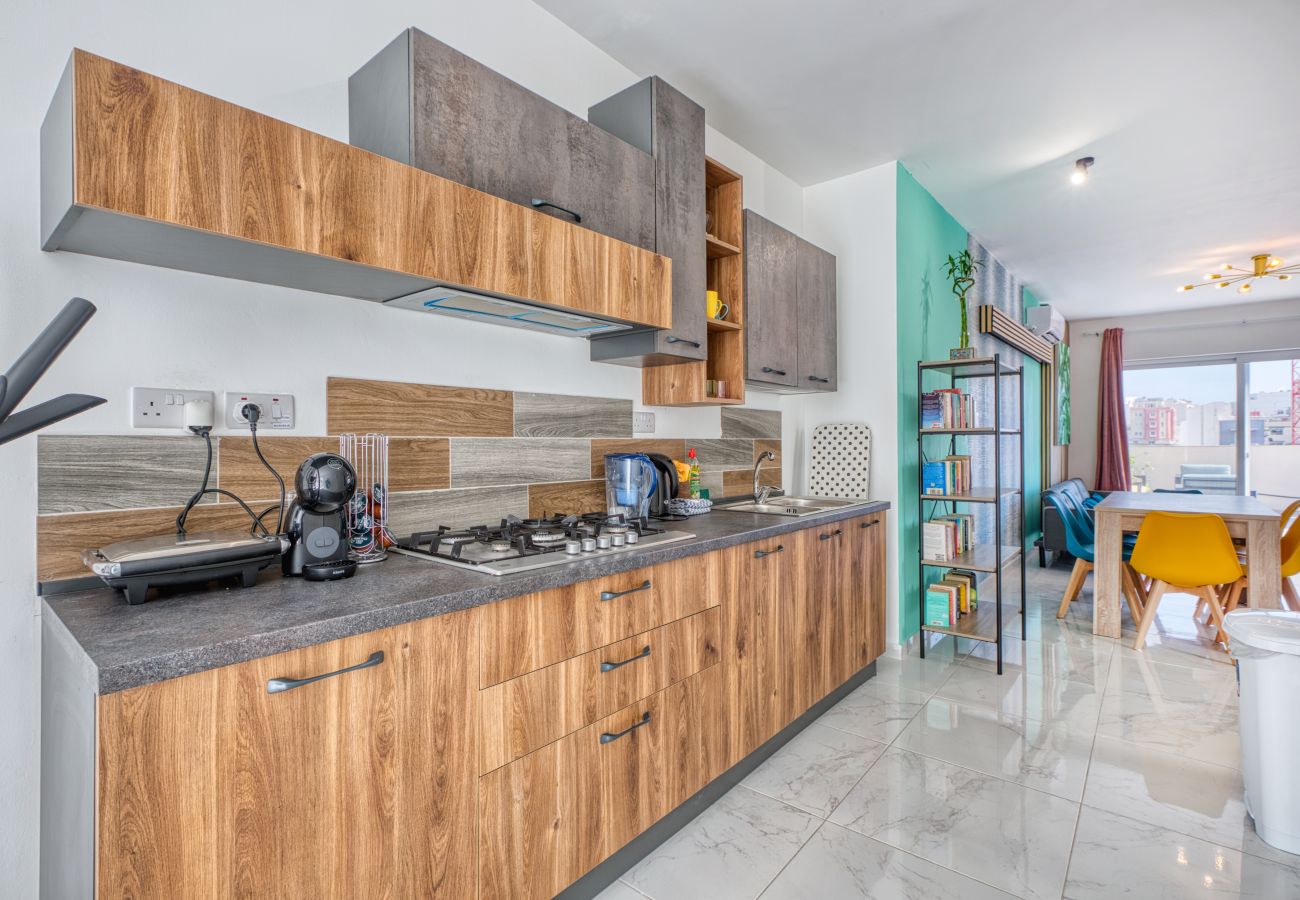 Appartement à Msida - Charming 3bedroom with jacuzi and terrace MCAR1-2