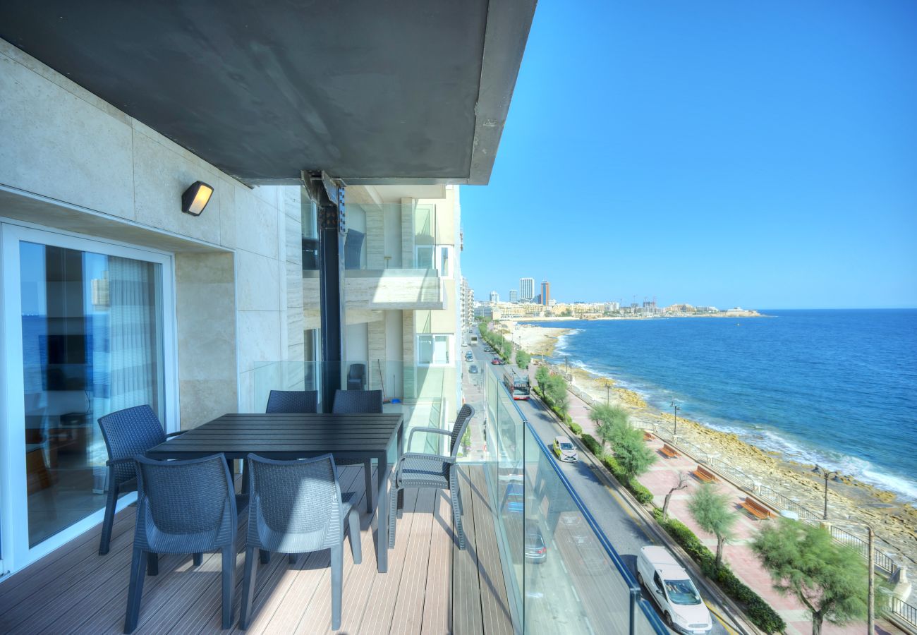 Appartement à Sliema - Charming, modern 3 bedroom seafront