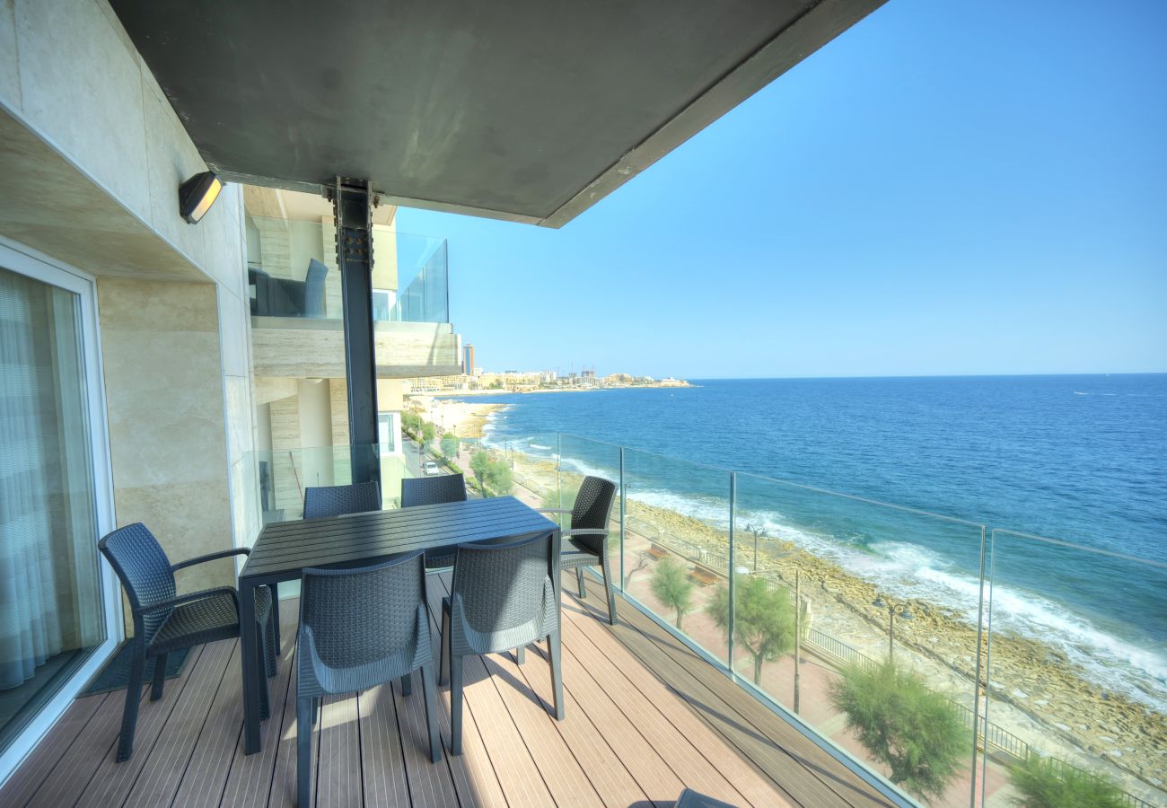 Appartement à Sliema - Charming, modern 3 bedroom seafront