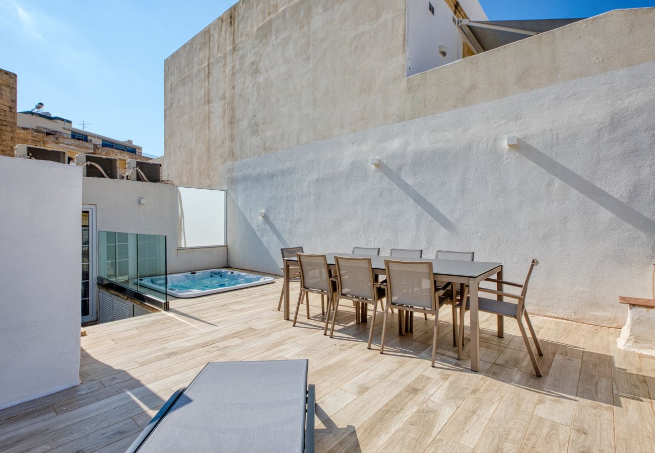 Maison à Sliema - Impressive 3 bedrooms, sun terrace, jacuzzi AMRA1-1