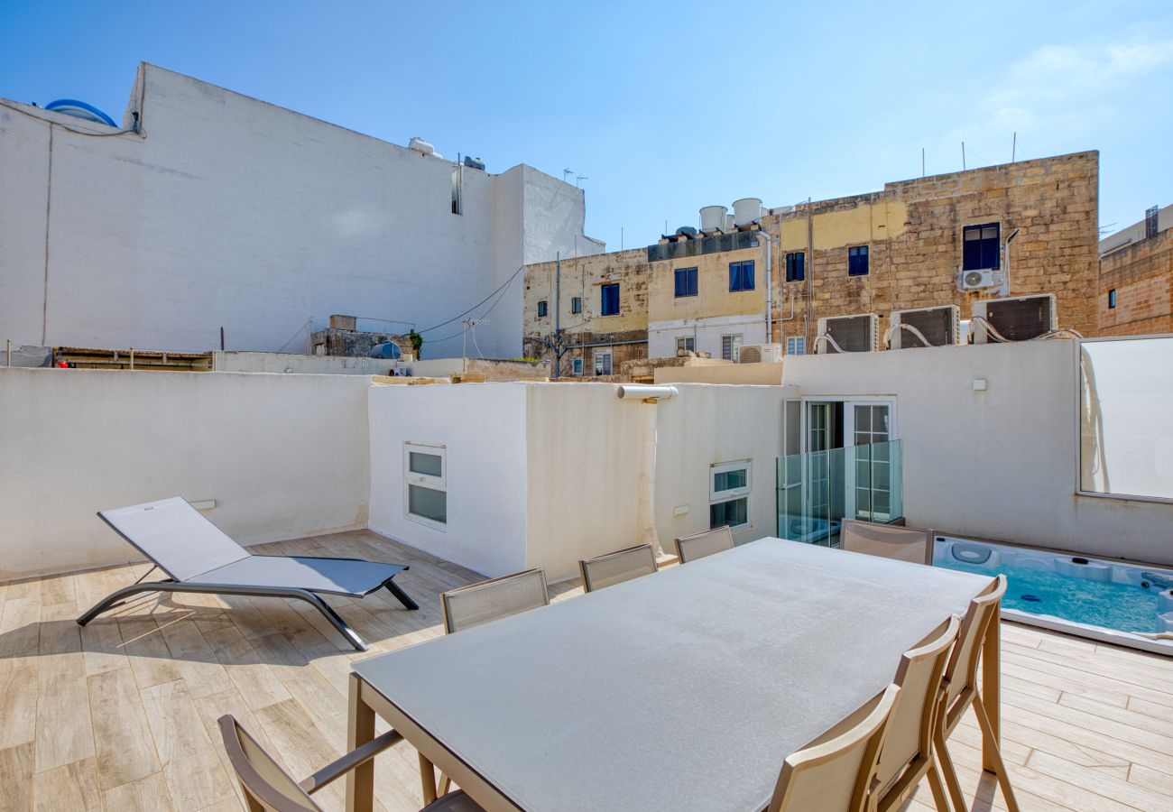 Maison à Sliema - Impressive 3 bedrooms, sun terrace, jacuzzi AMRA1-1