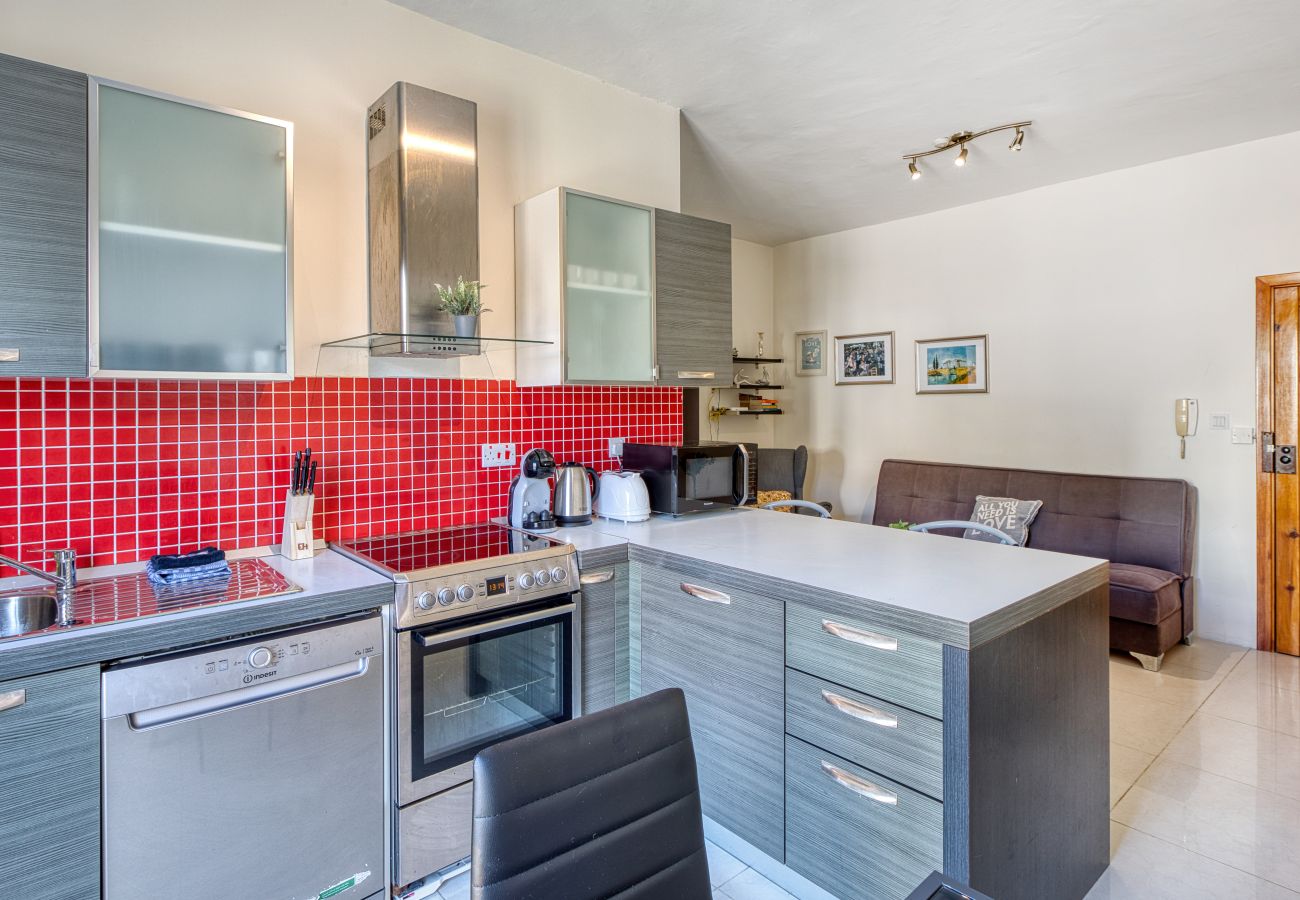 Appartement à St Julian's - Cosy 1-Bedroom with balcony in St. Julian’s AEBE1-1