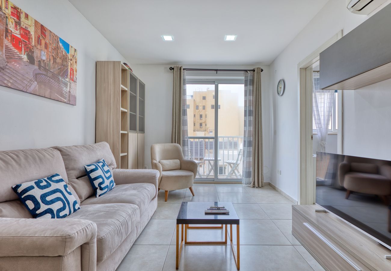 Appartement à Sliema - Charming 2bedroom flat, creek view balcony EMAG1-1