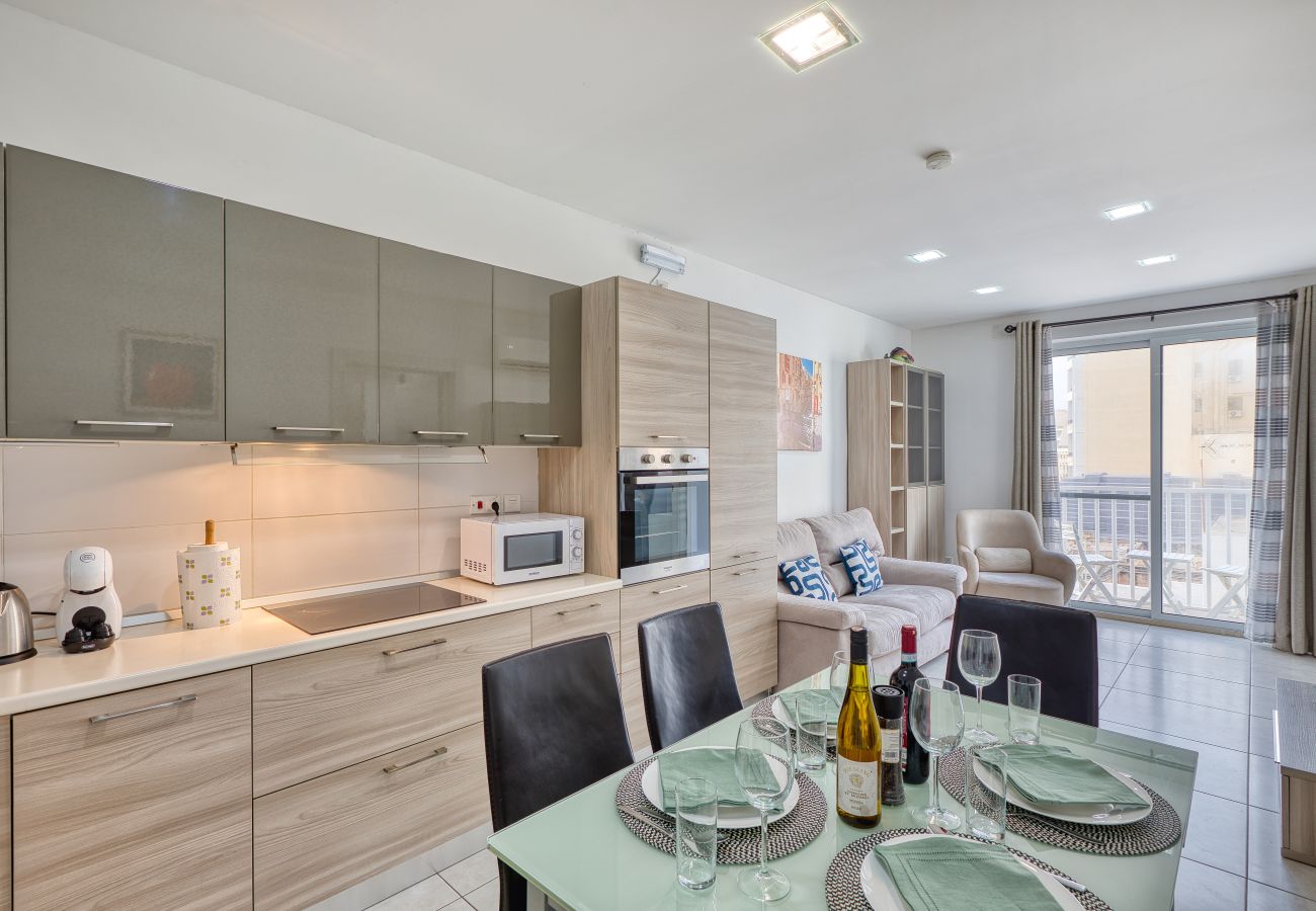 Appartement à Sliema - Charming 2bedroom flat, creek view balcony EMAG1-1