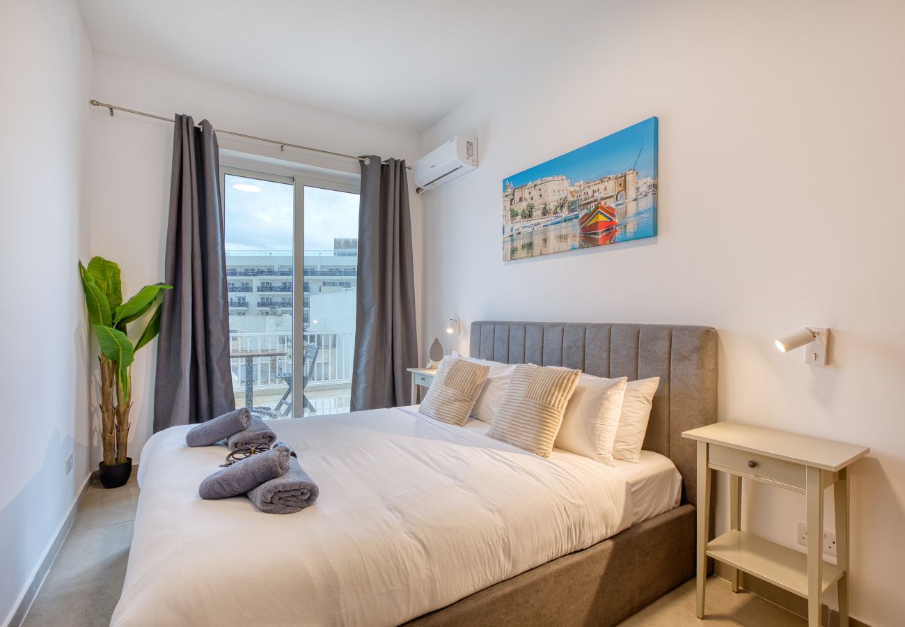 Appartement à Gzira - Bright & modern penthouse, 2 sun terraces BFRA1-3