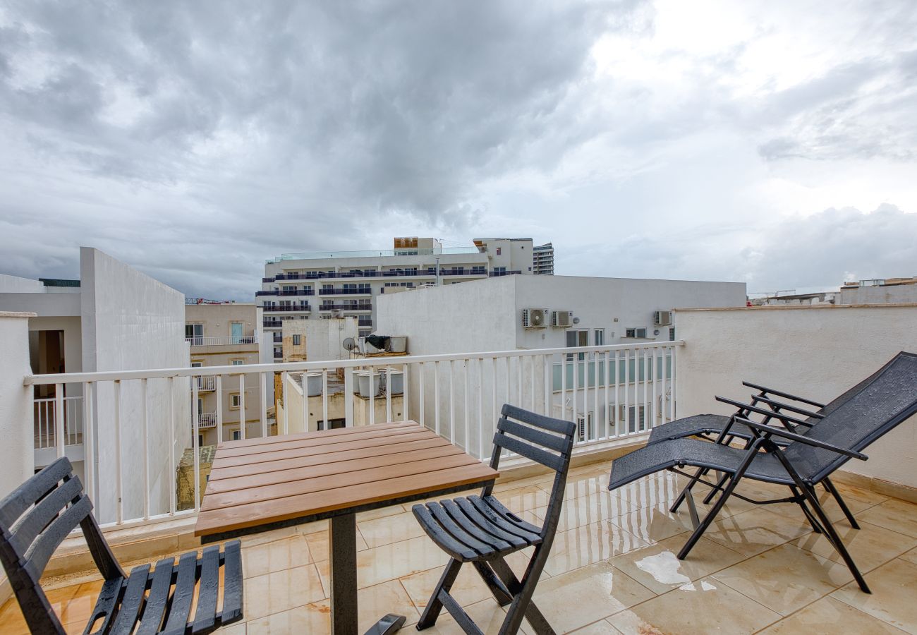 Appartement à Gzira - Bright & modern penthouse, 2 sun terraces BFRA1-3