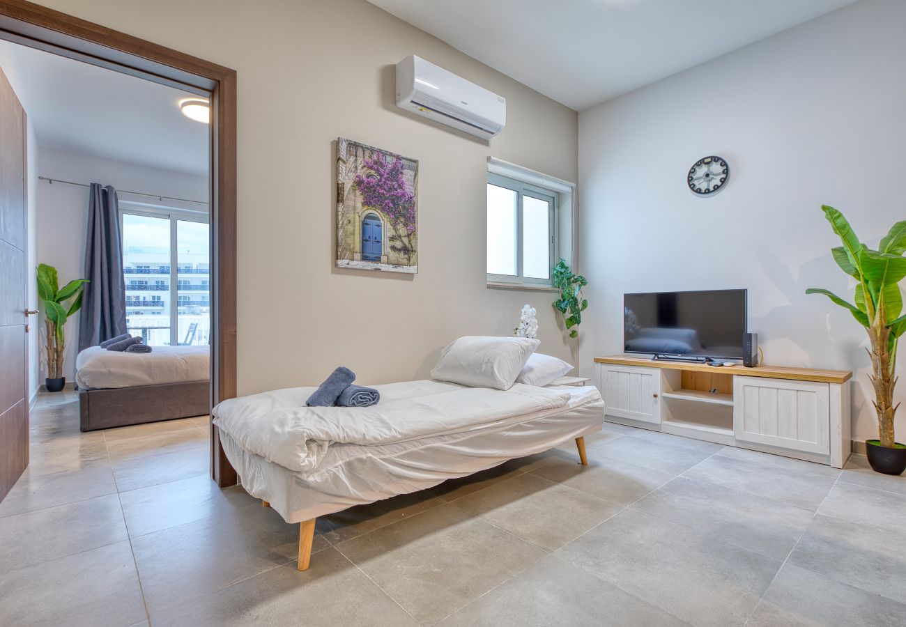 Appartement à Gzira - Bright & modern penthouse, 2 sun terraces BFRA1-3