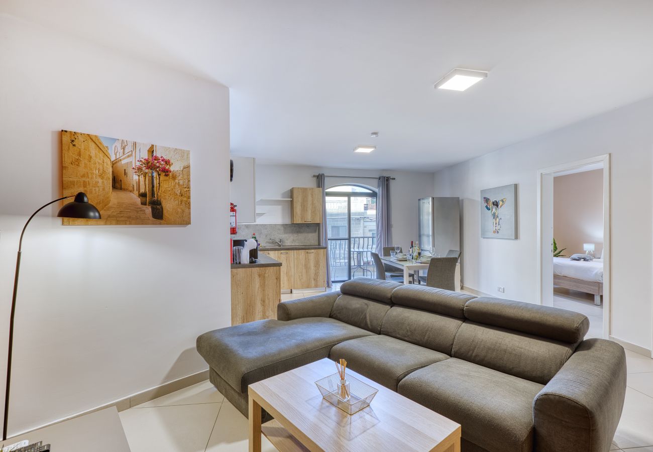 Appartement à Swieqi - Modern and cosy 2 bedroom flat with balcony BSAI1-1