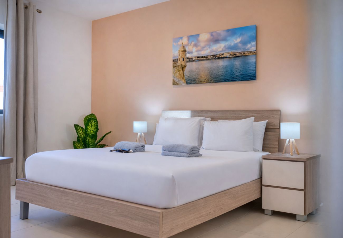 Appartement à Swieqi - Modern and cosy 2 bedroom flat with balcony BSAI1-1