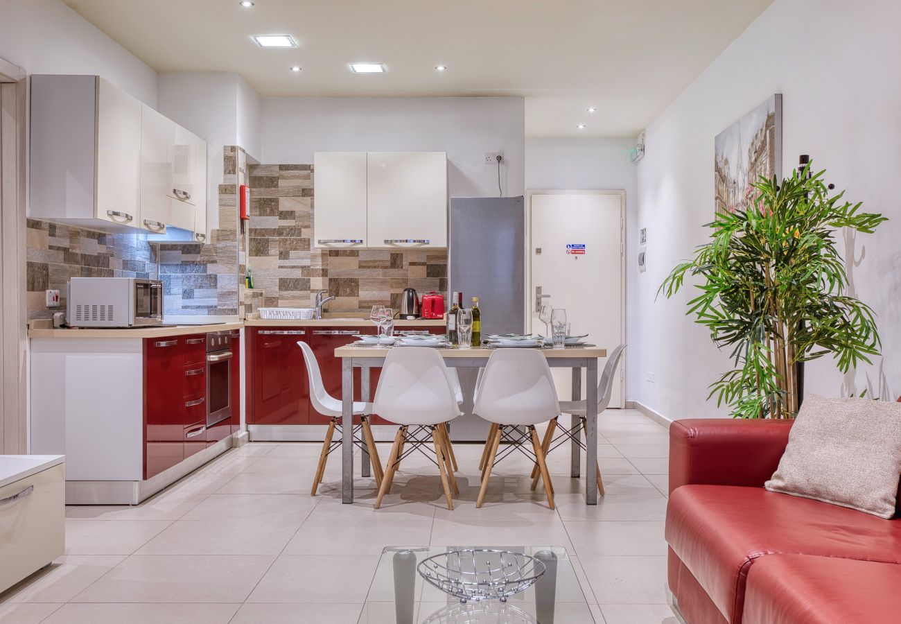 Appartement à Sliema - Modern 2 bedroom flat with yard in Sliema NBOR1-1