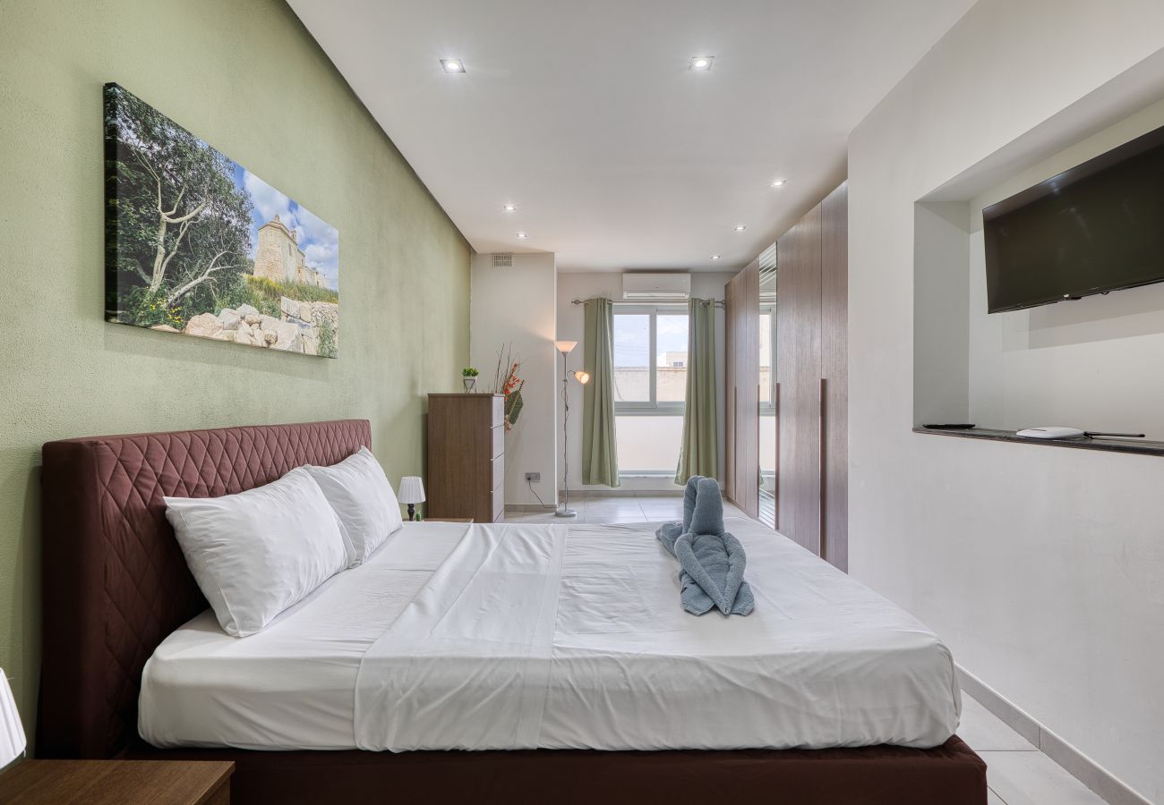 Appartement à St. Paul’s Bay - Modern 2 bedroom apartment, 2 balconies BZAR1-1