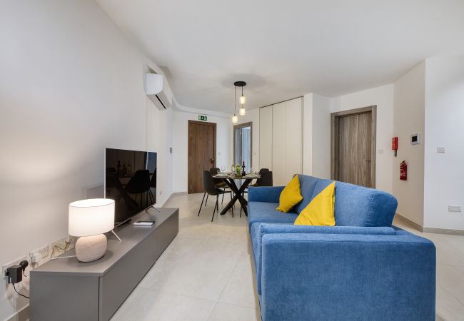 Appartement à St. Paul’s Bay - Modern Seaview Apartment with Balcony PABE1-1